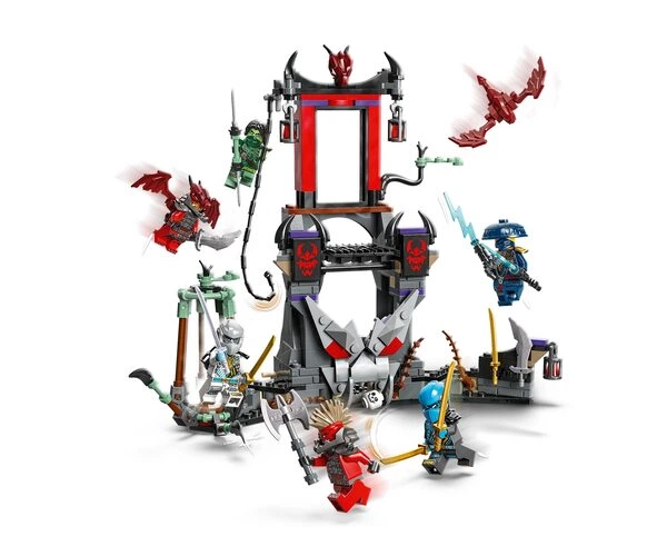 Конструктор LEGO NINJAGO Село Дракона Бурі (71841) – игрушки с