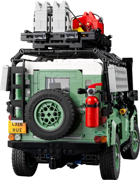 Zestaw klocków LEGO Icons Land Rover Classic Defender 2336 elementów (10317) - obraz 6