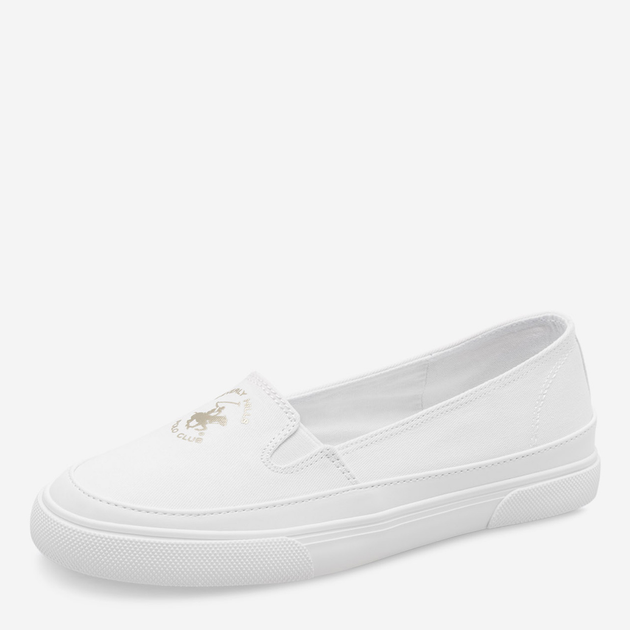Женские слипоны Beverly Hills Polo Club W-24MVS5023 40 26 см Белые (5905588556978) 