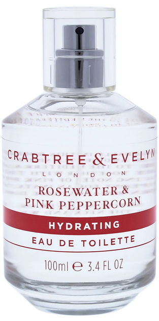 Woda toaletowa damska Crabtree & Evelyn Rosewater & Pink Peppercorn 100 ml (44936354387) - obraz 1