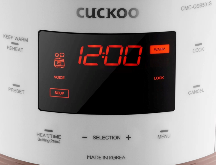 Рисоварка Cuckoo CMC-QSB501S - зображення 4