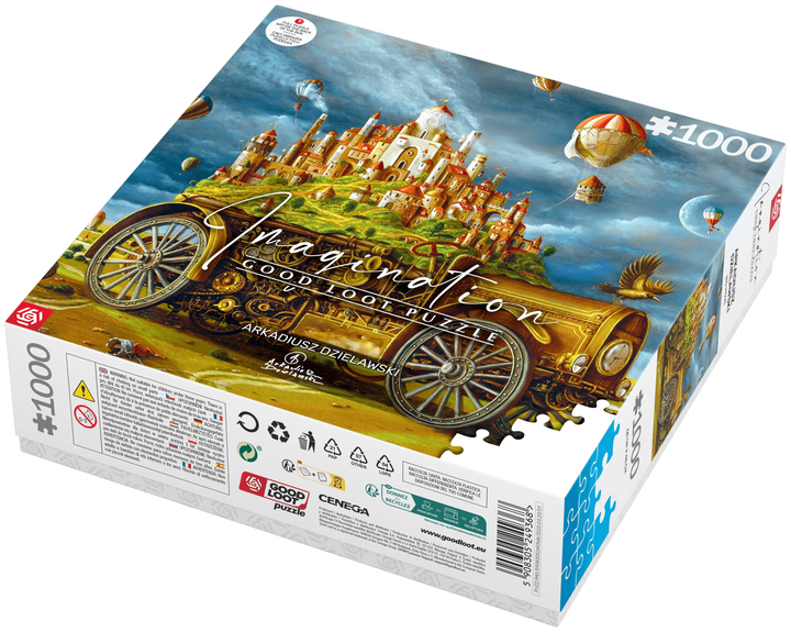 Puzzle Good Loot Arkadiusz Dzielawski Wielka Przeprowadzka 1000 elementów (5908305249368) - obraz 6