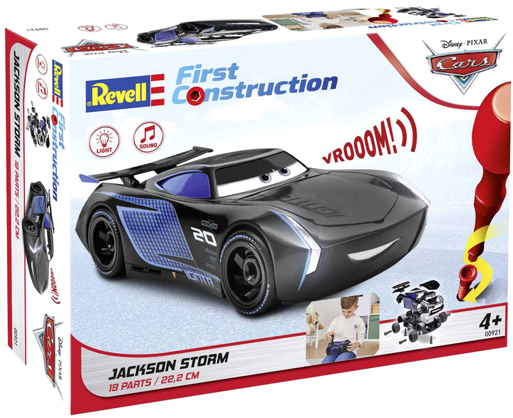 Klocki Revell auta jackson storm do budowy 19 elementów (4009803009216) - obraz 1