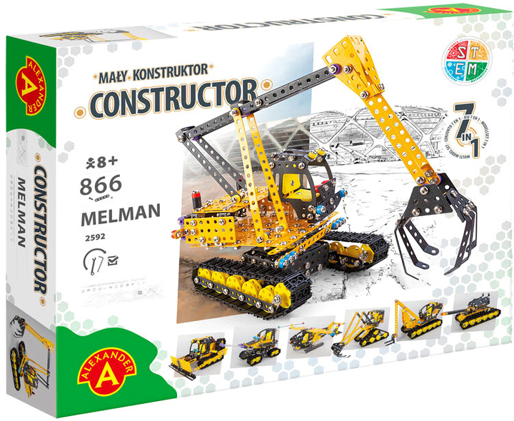 Конструктор Alexander pro-melman 866 елементів (5906018025927) - зображення 1