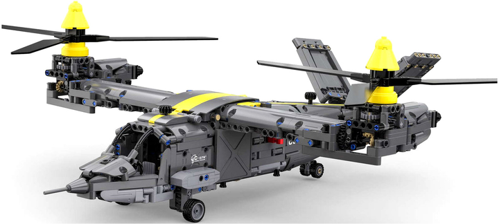 Klocki Cada Tiltrotor Aircraft Szary 1436 elementów (6948061927116) - obraz 5