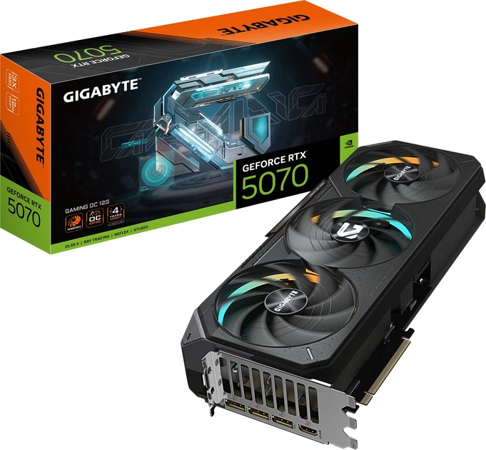 Karta graficzna Gigabyte PCI-Ex GeForce RTX 5070 Ti Gaming OC 16GB GDDR7 (256bit) (30000) (HDMI, 3 x DisplayPort) (GV-N507TGAMING OC-16GD) - obraz 10