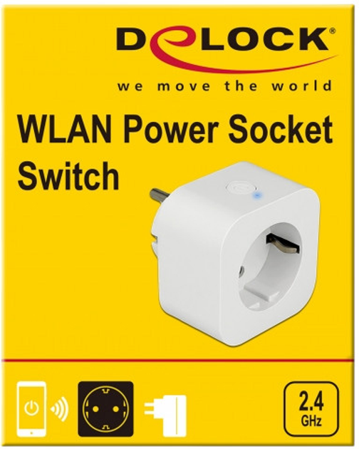 Gniazdo inteligentne Delock WLAN Power Socket Switch White (11826) - obraz 5