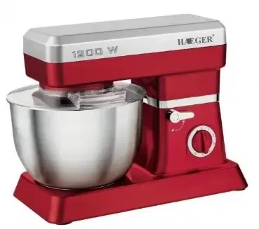 Стационарный миксер-тестомес 3 в1 Haeger HG-6669 1200 Вт 6,8 л - изображение 3