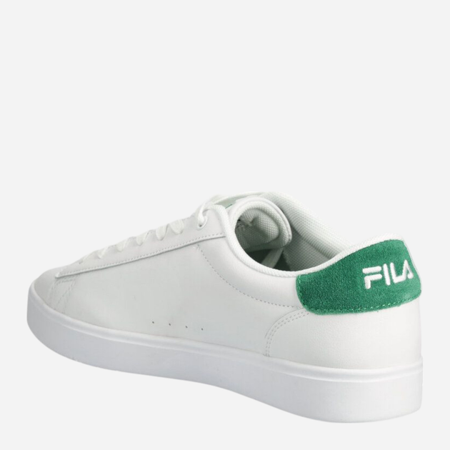 Чоловічі кеди низькі Fila Bari FFM0307-13063 43 (10US) 28 см Білий/Зелений (8720905006250) - зображення 3