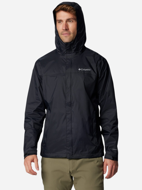 Спортивна вітровка чоловіча Columbia Watertight II Jacket 1533898012 XL Чорна (195981070415) - зображення 4