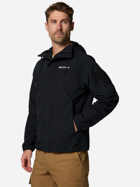 Спортивна вітровка чоловіча Columbia Challenger II Windbreaker 2071553011 L Чорна (195982330907) - зображення 1