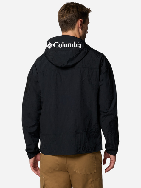 Спортивна вітровка чоловіча Columbia Challenger II Windbreaker 2071553011 XL Чорна (195982330914) - зображення 2