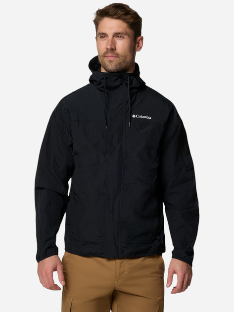 Kurtka wiatrówka męska sportowa Columbia Challenger II Windbreaker 2071553011 XL Czarna (195982330914) - obraz 3