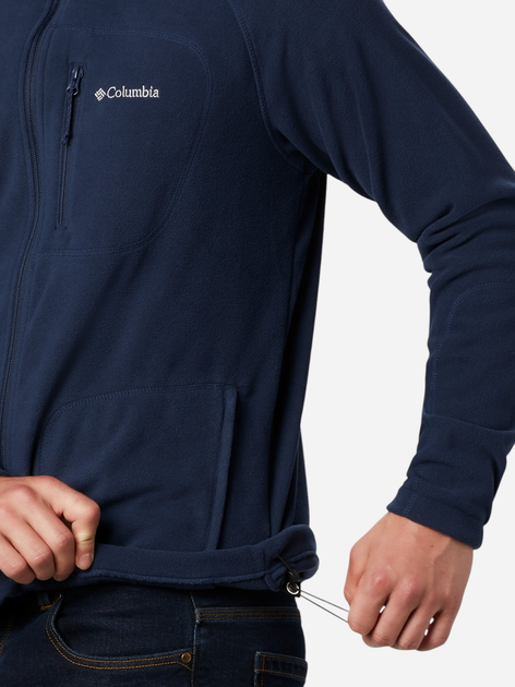 Толстовка на блискавці чоловіча Columbia Fast Trek II Full Zip Fleece 1420421468 M Темно-синя (193553188179) - зображення 5