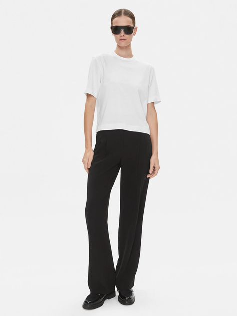 Футболка жіноча Calvin Klein 00GWS3K104-YAF L Біла (8720108322591) - зображення 3