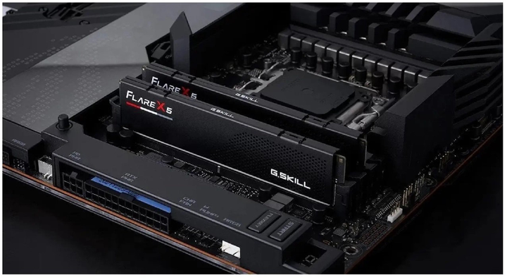Оперативная память G.Skill DDR5-6400 32768MB PC5-51200 (Kit of 2x16384MB) Flare X5 Black (F5-6400J3240G16GX2-FX5) - изображение 6
