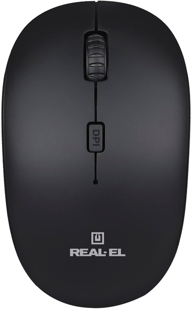 Мышь Real-El RM-301 Wireless Black (EL123200022) - изображение 1