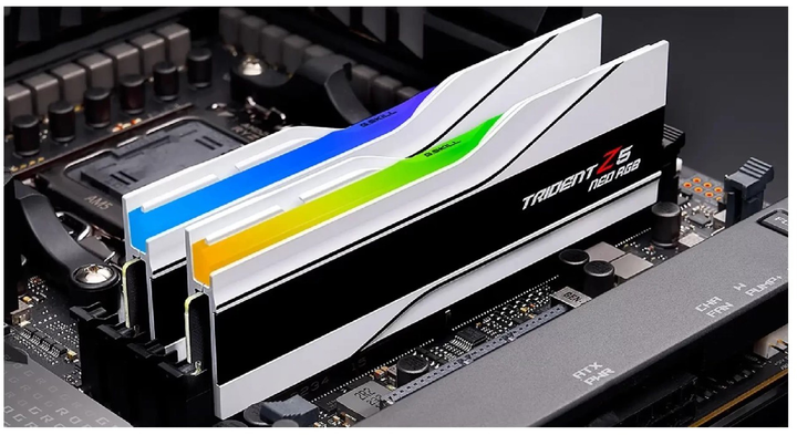 Оперативная память G.Skill DDR5-6400 32768MB PC5-51200 (Kit of 2x16384MB) Trident Z5 Neo RGB White (F5-6400J3039G16GX2-TZ5NRW) - изображение 8