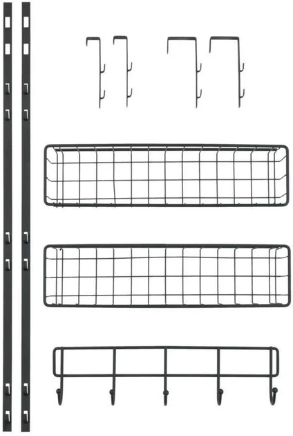 Półka kuchenna Wenko na drzwi z wieszakami (4008838315903) - obraz 5