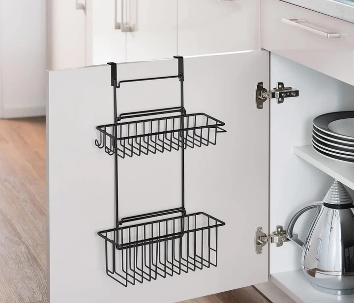 Półka kuchenna Wenko Flexi wisząca dwupoziomowa (4008838354421) - obraz 3