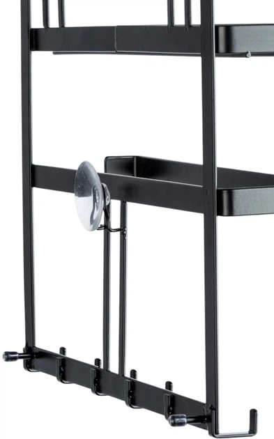 Półka kuchenna Wenko Gala wielofunkcyjna z uchwytem na ręcznik papierowy i haczykami (4008838328729) - obraz 3