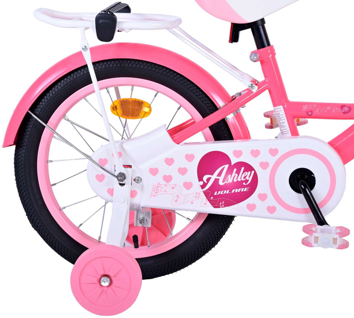 Rower dziecięcy Volare Ashley Dark Pink 16" (8715347316340) - obraz 6