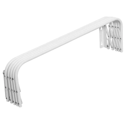 Сушарка для білизни Casa Si Towel Flex 3 White Настінна (CS92194X10) (DAS302383) - Фото 2 Сушарка для білизни Casa Si Towel Flex 3 White Настінна (CS92194X10) (DAS302383) - зображення 2
