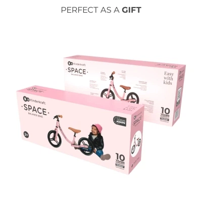 Біговел Kinderkraft Space Dark Pink (KRSPAC23PNK0000) (5902533925339) - зображення 8