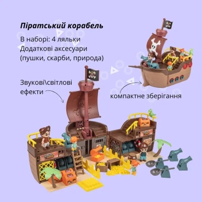 Игровой набор Otamanko Пиратский корабль (GB0509) - изображение 11