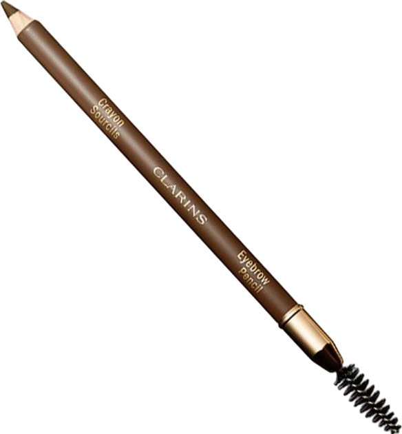 Олівець для брів Clarins Crayon Sourcils Double-Ended 01 Dark Brown 1.1 г (3380814213313) - зображення 2