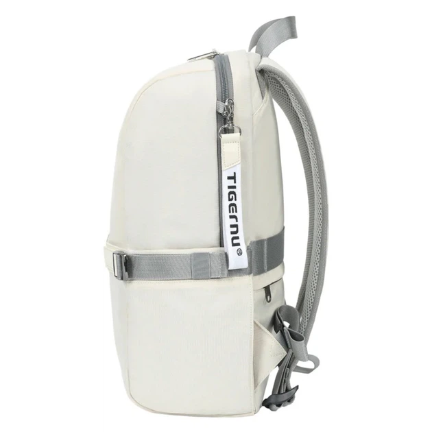 Рюкзак міський жіночий Tigernu T-B9511 14.7л для ноутбука 15'' White (17040) - Фото 3 Рюкзак міський жіночий Tigernu T-B9511 14.7л для ноутбука 15'' White (17040) - зображення 3