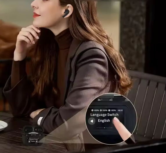 Беспроводные наушники Mzymi A8 Pro шумоподавляющие наушники Bluetooth с сенсорным управлением/ чорные - изображение 4