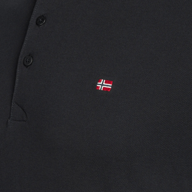 Koszulka polo męska Napapijri Ealis SS Sum NP0A4H8B0411 2XL Czarna (196011761136) - obraz 7