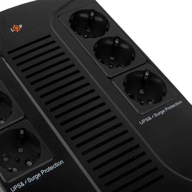 ДБЖ LogicPower LP 650VA-6PS (455Вт) лінійно-інтерактивний - зображення 3