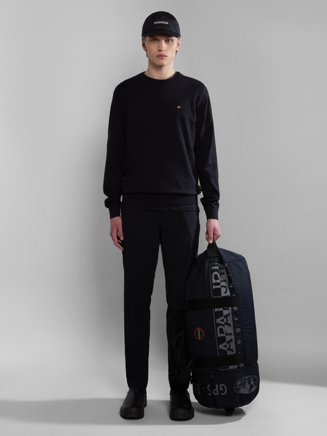 Bluza bez kaptura męska Napapijri Decatur 5 NP0A4HUW0411 2XL Czarna (194905914835) - obraz 3