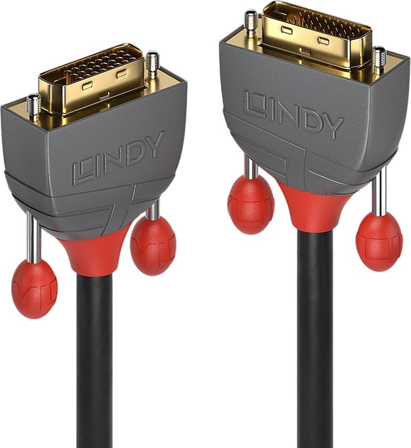 Kabel Lindy Anthra Line DVI-D do DVI-D 7.5 m (4002888362252) - obraz 1