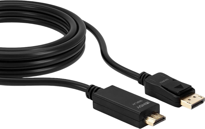Kabel Lindy DisplayPort do HDMI 1 m (4002888369213) - obraz 3