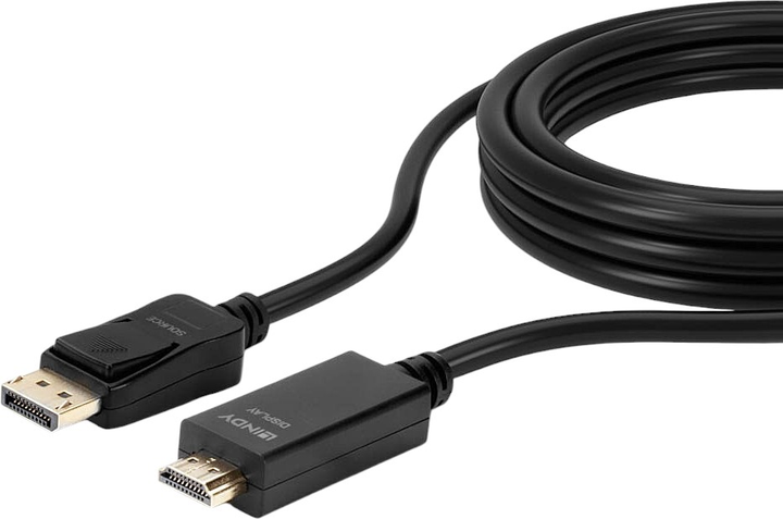 Kabel Lindy DisplayPort do HDMI 1 m (4002888369213) - obraz 5