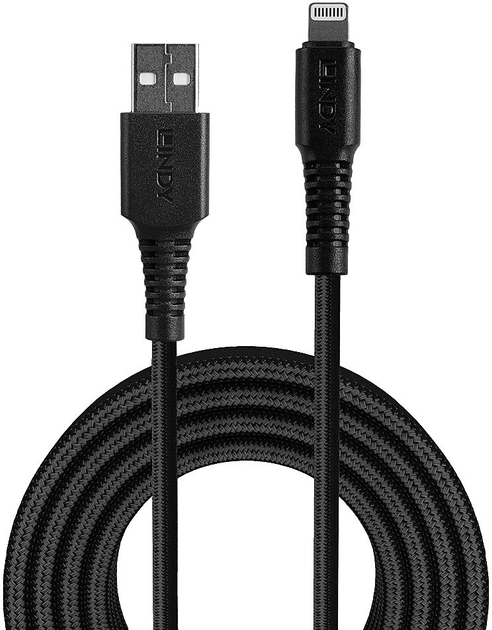 Kabel Lindy USB do Lightning 2 m (4002888312929) - obraz 1