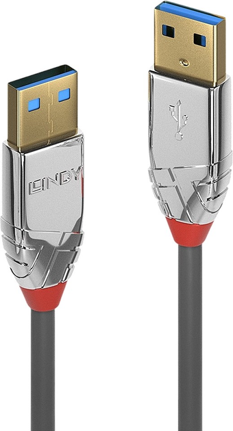 Kabel Lindy Cromo USB Type A do USB Type A 3 m (4002888366281) - obraz 1