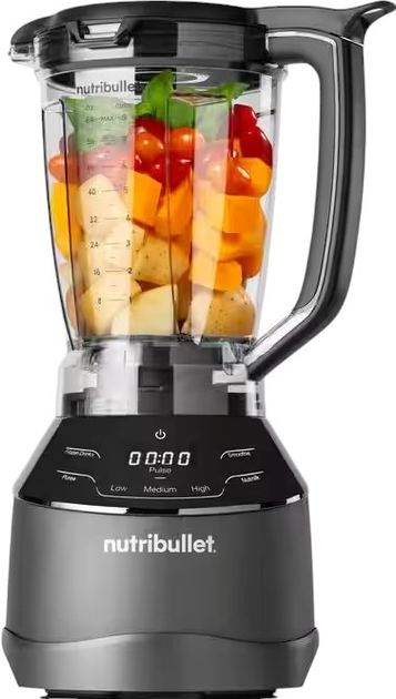 Блендер NutriBullet NBF580B Triple Prep System Чорний (392378) - зображення 2