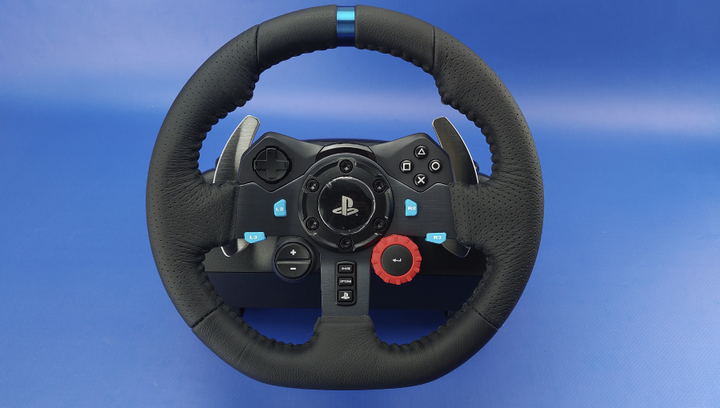Набор Руль Проводной Logitech PlayStation 4 G29 Black + Игра Sony Gran Turismo 7 Русская Озвучка - изображение 8