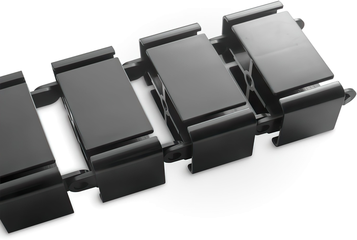 Кабельний органайзер Digitus flexible conduit Black (4016032463313) - зображення 4
