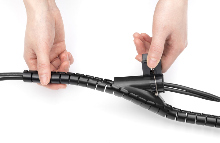 Кабельний органайзер Digitus flexible conduit 5 m Black (4016032464136) - зображення 5