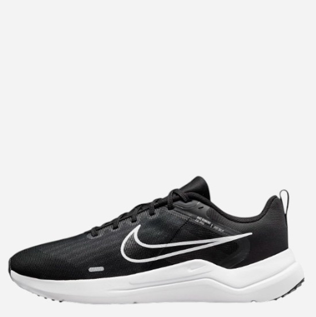 Чоловічі кросівки для бігу Nike Downshifter 12 DD9293-001 42.5 26.7 см Чорні (195869167732) - зображення 3
