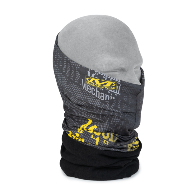 Мультифункціональний головний убір Mechanix Polar Fleece Neck GaiterBlack/Yellow - зображення 1