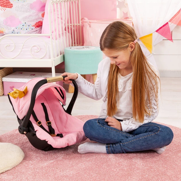 Fotelik samochodowy Bayer luksusowy z baldachimem (4003336679909) - obraz 5