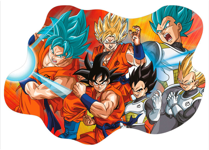 Puzzle Educa Borras Dragon Ball 100 x 70 cm 250 elementów (8412668199651) - obraz 2