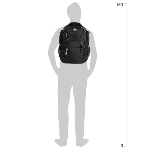 Plecak na laptopa OGIO Gambit 15" Black (111072.03) - obraz 10