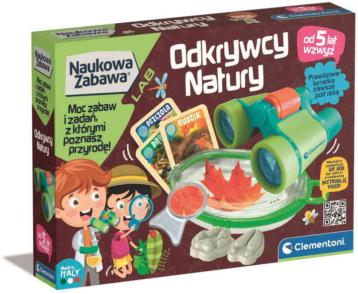 Набір для експериментів Clementoni Scientific Fun Labo Junior Discovery (8005125508945) - зображення 1